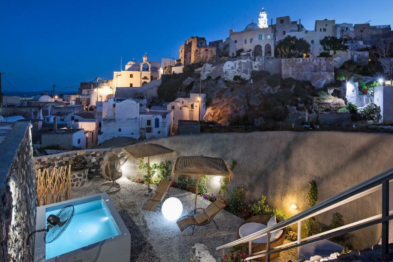 Rock Villas Complex - Private Luxe Top Retreat - Castle And Sea View Emporio  Eksteriør billede